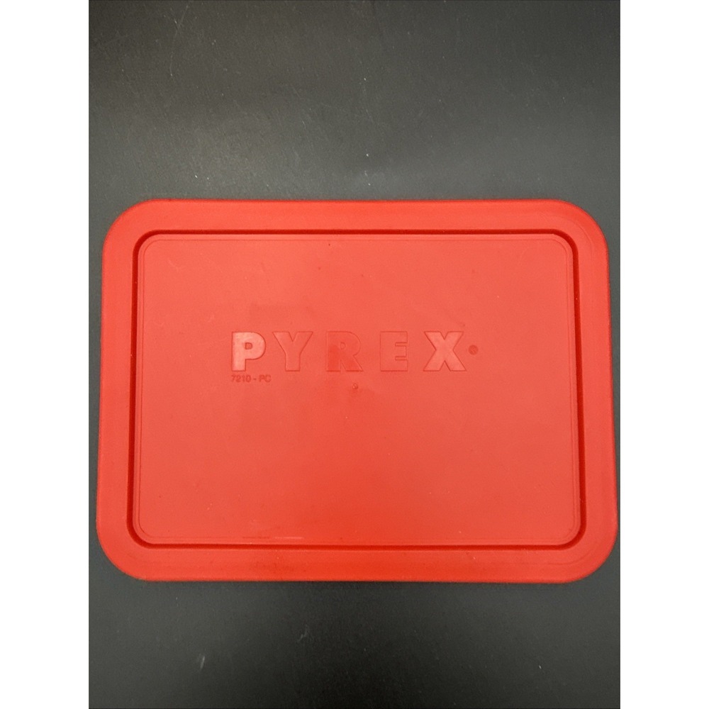 Pyrex 7210-PC 3-Cup Red Replacement Storage‎ Lid